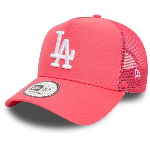 New Era A-Frame Mesh Trucker Cap - Los Angeles Dodgers pink von New Era