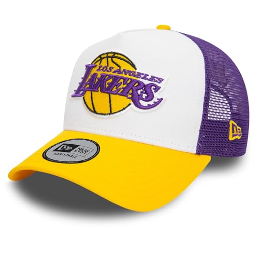 New Era Adjustable Mesh Trucker Cap - NBA Los Angeles Lakers von New Era