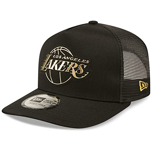 New Era Adjustable Trucker Cap FOIL Logo Los Angeles Lakers von New Era