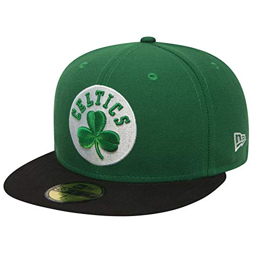 New Era Baseball Cap 59FIFTY Boston Celtics green black Gr. 7 3/8 von New Era
