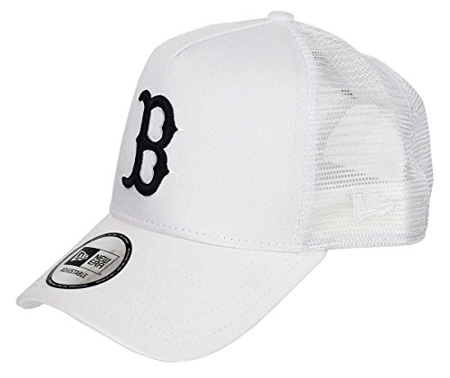 New Era Boston Red Sox Black White Edition A-Frame Trucker Cap - One-Size von New Era