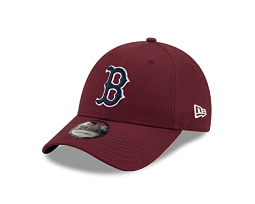 New Era Boston Red Sox Maroon MLB League Essential 9Forty Adjustable Cap - One-Size von New Era