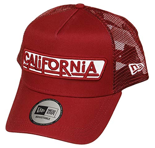New Era Adjustable A-Frame Trucker Cap - USA California von New Era