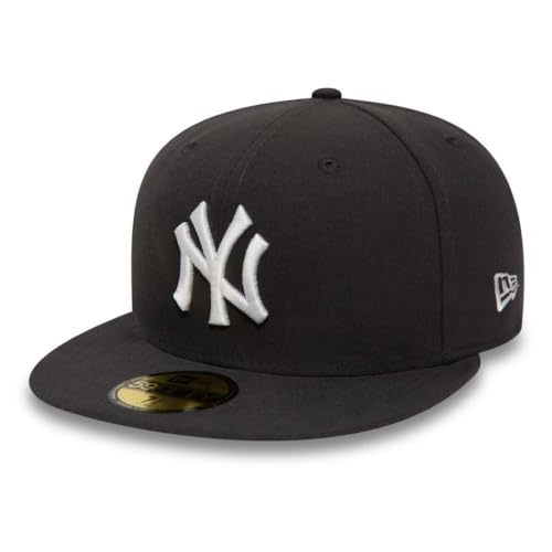 New Era New York Yankees MLB Basic Gray 59Fifty Basecap - 7 1/2-60cm (XL) von New Era