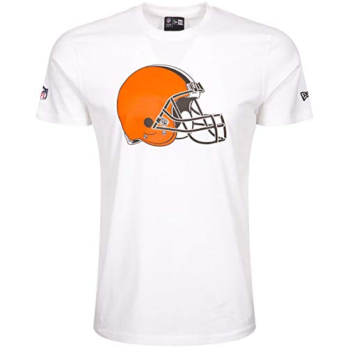New Era - NFL Cleveland Browns Team Logo T-Shirt - white Size 4XL von New Era