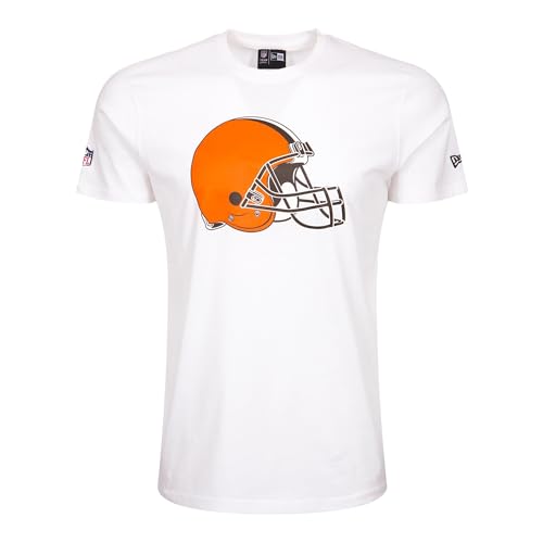 New Era - NFL Cleveland Browns Team Logo T-Shirt - white Size L von New Era