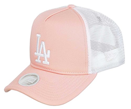 New Era Damen Trucker Cap - Los Angeles Dodgers pink/weiß von New Era
