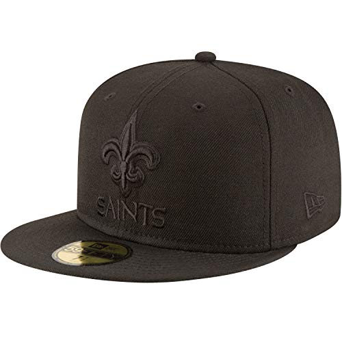 New Era 59Fifty Cap - NFL Black New Orleans Saints - 7 1/4 von New Era
