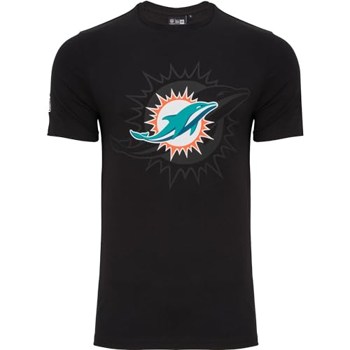 New Era Fan Shirt - NFL Miami Dolphins 2.0 schwarz - L von New Era