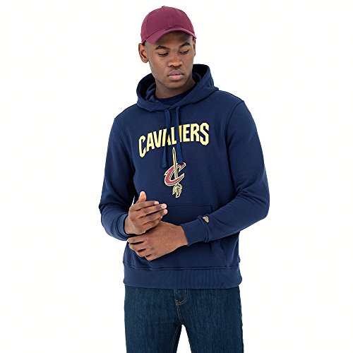 New Era - NBA Cleveland Cavaliers Team Logo Hoodie - Blau Größe 3XL, Farbe Blau von New Era