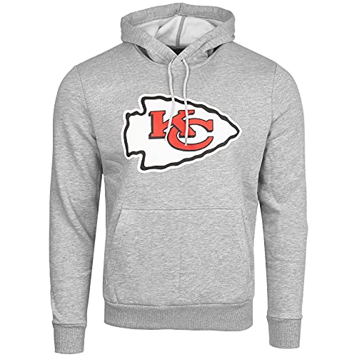 New Era Fleece Hoody - NFL Kansas City Chiefs grau - 3XL von New Era
