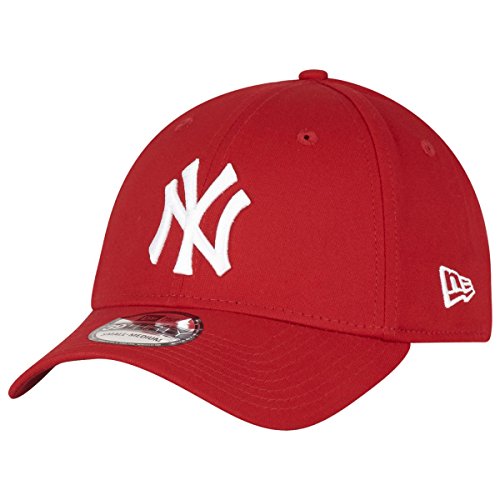 New Era New York Yankees MLB Classic Red White 39Thirty Stretch Cap - S-M (6 3/8-7 1/4) von New Era