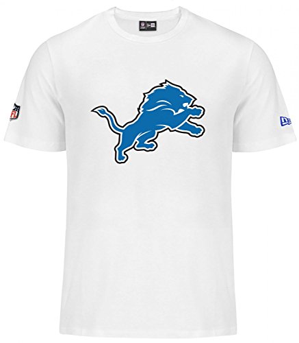 New Era Herren Herren T-Shirt Detroit Lions T-Shirt, Weiß, L, 11380837 von New Era