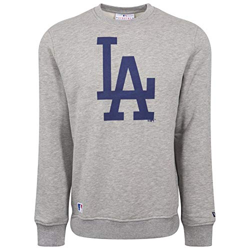 New Era - MLB Los Angeles Dodgers Team Logo Sweatshirt - grey von New Era