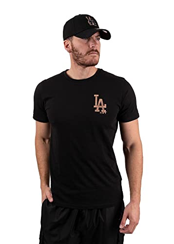 New Era Herren Los Angeles Dodgers T-Shirt, Blkmrg, XS von New Era
