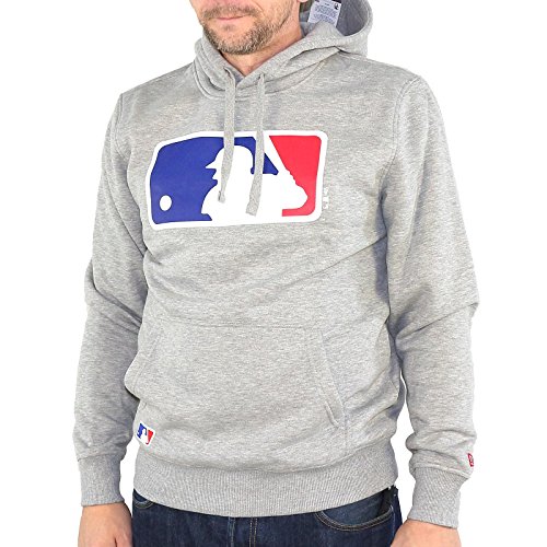 New Era Hoody - MLB Logo Baseball grau - 4XL von New Era