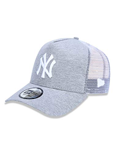 New Era New York Yankees Jersey Essential A-Frame Adjustable Trucker Cap - One-Size von New Era