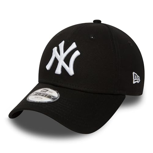 New Era New York Yankees Black MLB League 9Forty Youth Cap - Child von New Era