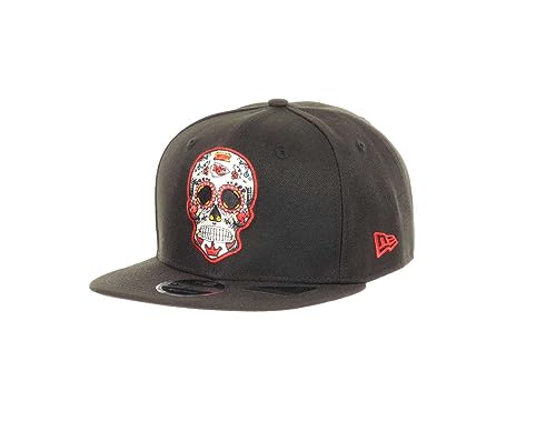 New Era Kansas City Chiefs NLF Sugar Skull Black 9Fifty Original Fit Cap - One-Size von New Era