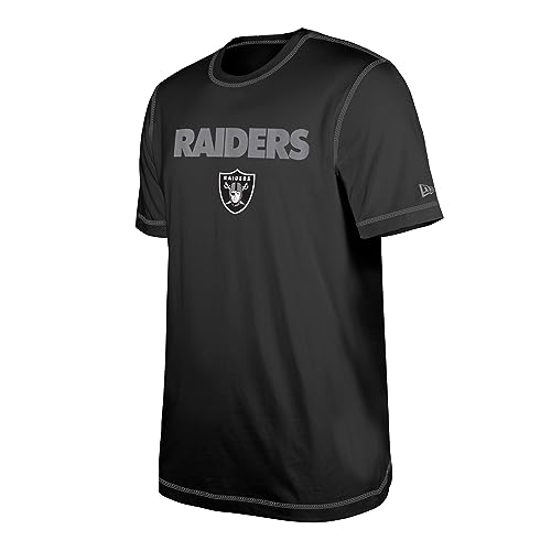 New Era Las Vegas Raiders NFL 2023 Sideline Black T-Shirt - L von New Era