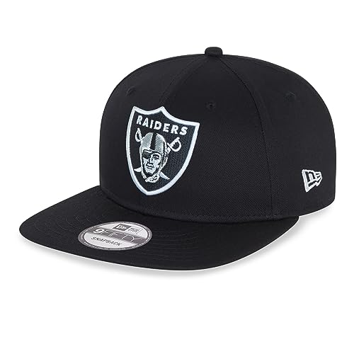 New Era Las Vegas Raiders NFL Essentials Black 9Fifty Snapback Cap - M - L von New Era