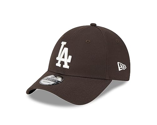 New Era Los Angeles Dodgers MLB League Essential Brown White 9Forty Adjustable Cap - One-Size von New Era