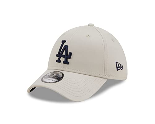 New Era Los Angeles Dodgers MLB League Essential Stone 39Thirty Stretch Cap - S-M (6 3/8-7 1/4) von New Era