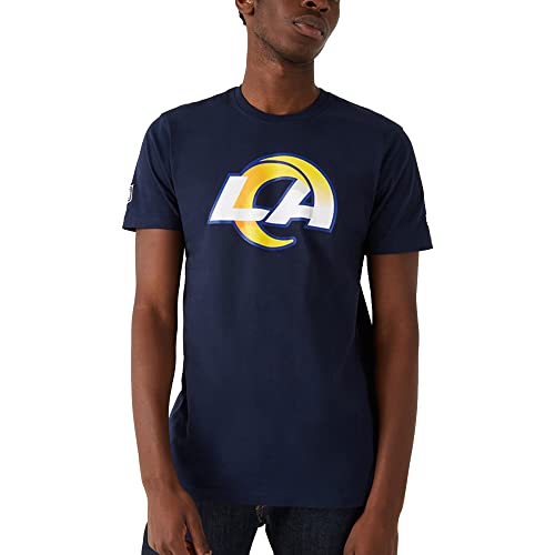 New Era - NFL Los Angeles Rams Team Logo T-Shirt - Blau ShirtSize L, Farbe Blau, Größe L von New Era