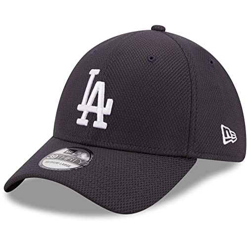 New Era 39Thirty Diamond Cap - LA Dodgers Navy - S/M von New Era