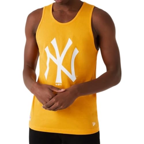 New Era MLB Team Logo Tank Neyyan AGD Sweatshirt, Gold, 2XL von New Era