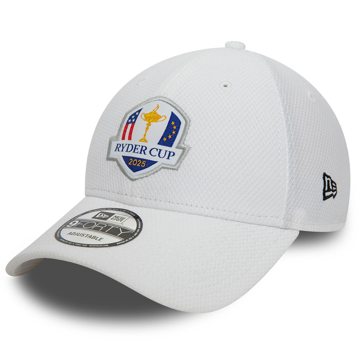 New Era Men's Diamond Ryder Cup 25 Golf Cap, Mens, White, One size | American Golf von New Era