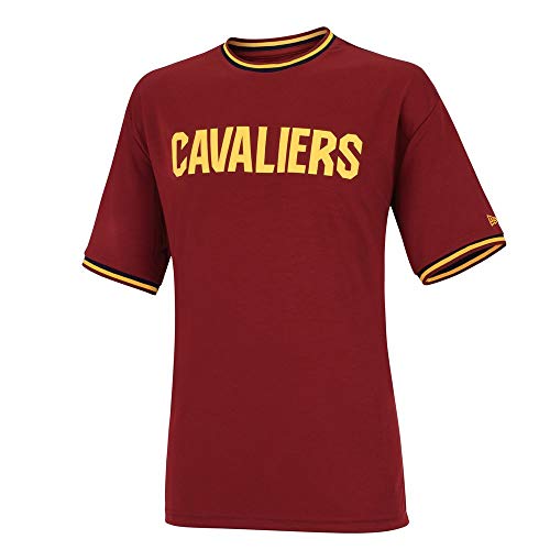 New Era NBA Cleveland Cavaliers Tipping Wordmark T-Shirt, Größe :M von New Era