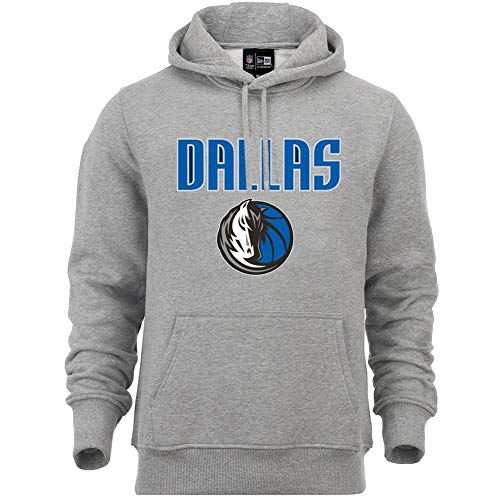 New Era - NBA Dallas Mavericks Team Logo Hoodie - Grau Größe S von New Era
