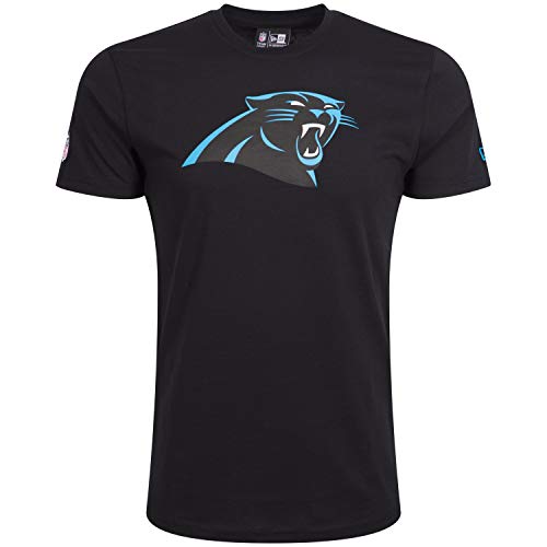 New Era Herren Herren T-Shirt Carolina Panthers T-Shirt, Schwarz, XL, 11073676 von New Era