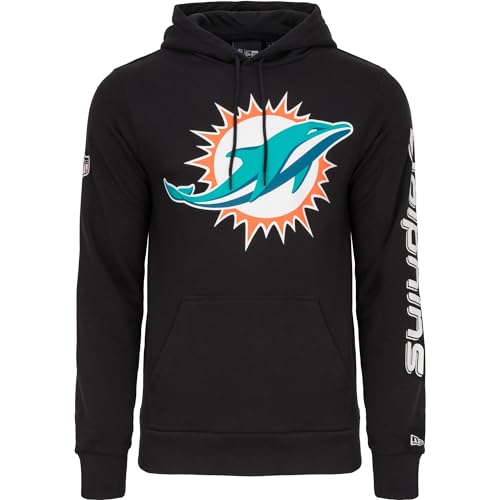 New Era NFL Fleece Hoody - Vertical Miami Dolphins - XL New Era NFL Fleece Hoody - Vertical Miami Dolphins - XL von New Era