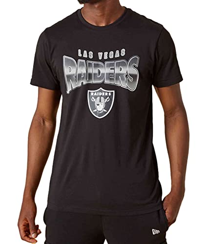 New Era - NFL Las Vegas Raiders Team Fade Graphic T-Shirt Farbe Schwarz, Größe S von New Era
