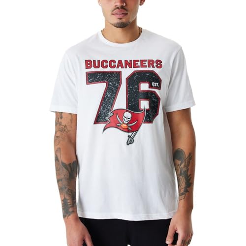 New Era NFL Shirt - Distressed Tampa Bay Buccaneers - L von New Era