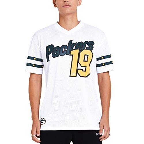 New Era Green Bay Packers NFL Stripe Sleeve Oversized T-Shirt XL von New Era