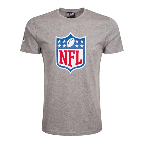 New Era NFL Team Logo Heather Grey T-Shirt - 4XL von New Era