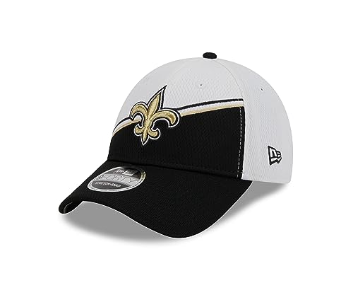 New Era New Orleans Saints NFL 2023 Sideline White Black 9Forty Stretch Snapback Cap - One-Size von New Era