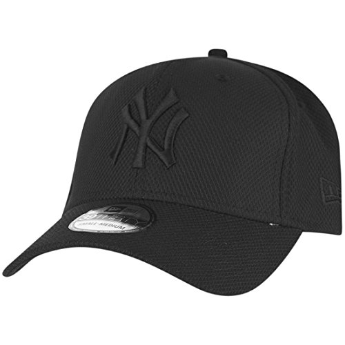 New Era New York Yankees MLB Black Stretch Diamond 39Thirty Stretch Cap - M - L von New Era