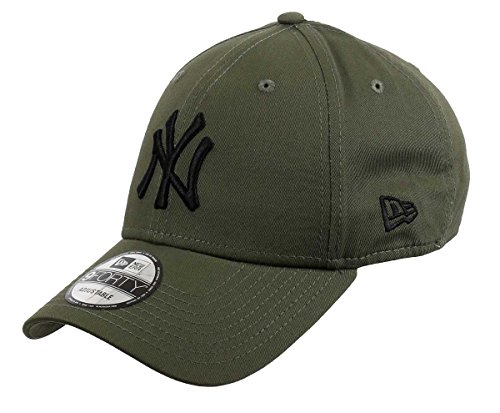 New Era New York Yankees 9forty Adjustables Cap League Essential Olive - One-Size von New Era