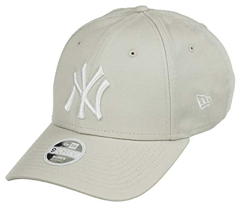 New Era New York Yankees Beige MLB League Essential 9Forty Adjustable Women Cap - One-Size von New Era