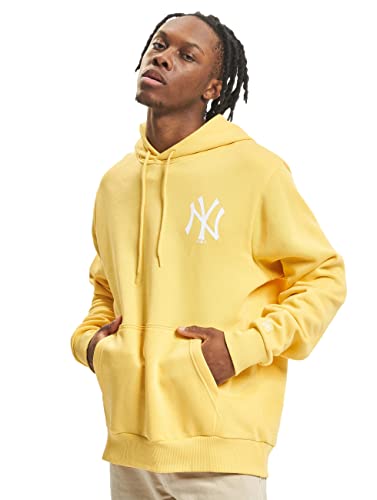 New Era New York Yankees League Essential Kapuzenpullover Dark Yellow XL von New Era