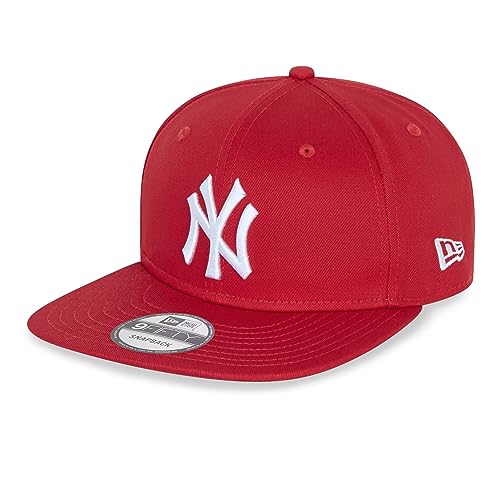 New Era New York Yankees MLB Essentials Scarlet 9Fifty Snapback Cap - S-M (6 3/8-7 1/4) von New Era