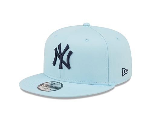 New Era New York Yankees MLB League Essential Lightblue 9Fifty Snapback Cap - S-M (6 3/8-7 1/4) von New Era