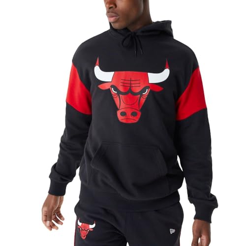 New Era Oversized Hoody - Colorblock Chicago Bulls - L von New Era