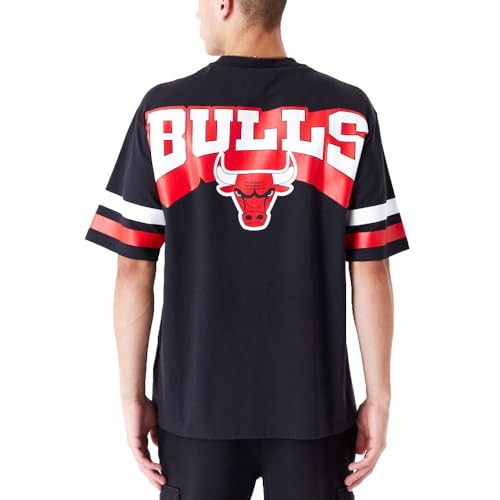 New Era Oversized Shirt - Backprint Chicago Bulls - L von New Era