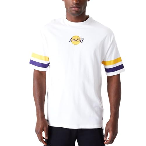 New Era Oversized Shirt - Backprint Los Angeles Lakers - M von New Era