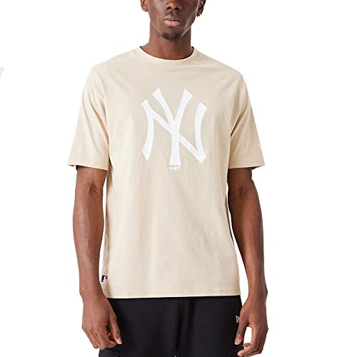 New Era Oversized Shirt - New York Yankees beige - M von New Era